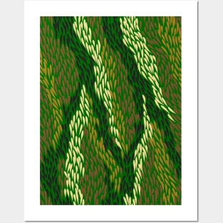 Aboriginal Art - Grass Land Posters and Art